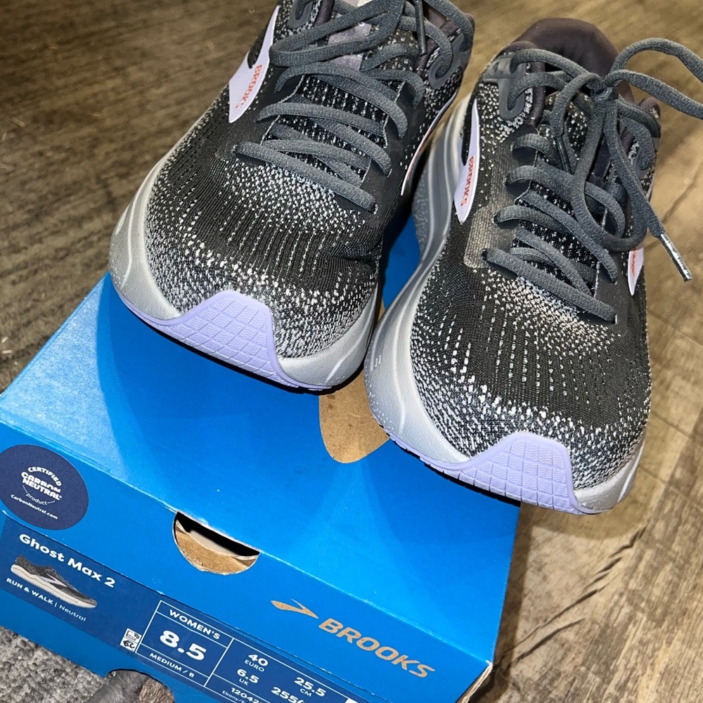 Brooks Ghost Max 2 Gray Sneakers
